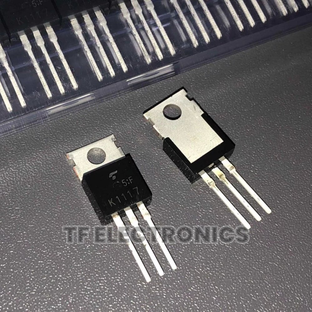 Toshiba N Channel MOSFET Transistor TO 220 2SK1117 